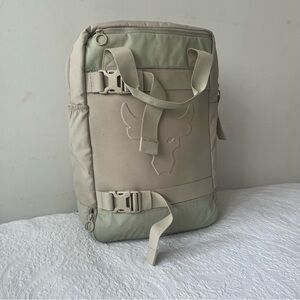 Under Armour Project Rock Box Duffle Backpack Dwayne The Rock Approved - beige